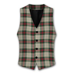 ScotsTee Shop Scottish Hohenzollern Tartan Waistcoat Sleeveless Suit Vest