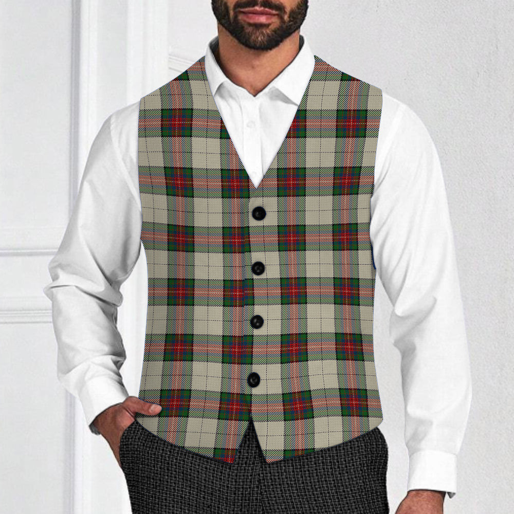 ScotsTee Shop Scottish Hohenzollern Tartan Waistcoat Sleeveless Suit Vest