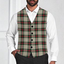 ScotsTee Shop Scottish Hohenzollern Tartan Waistcoat Sleeveless Suit Vest