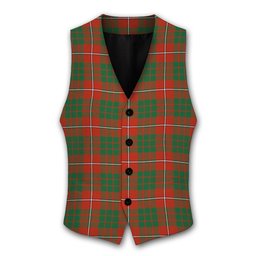 ScotsTee Shop Scottish Gregor of Balquhidder Ancient Tartan Waistcoat Sleeveless Suit Vest