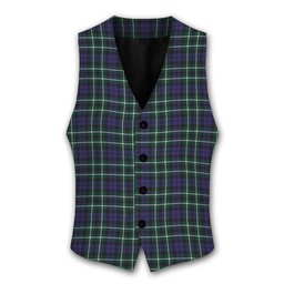 ScotsTee Shop Scottish Graham of Montrose Modern Tartan Waistcoat Sleeveless Suit Vest