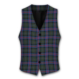 ScotsTee Shop Scottish McCallum of Berwick Modern Tartan Waistcoat Sleeveless Suit Vest