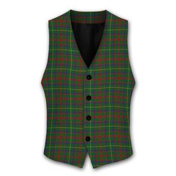 ScotsTee Shop Scottish McIntosh Hunting Tartan Waistcoat Sleeveless Suit Vest