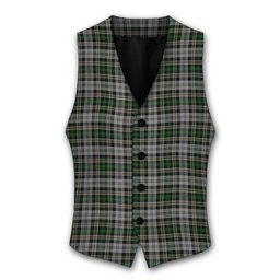 ScotsTee Shop Scottish Dalgliesh Dress Tartan Waistcoat Sleeveless Suit Vest
