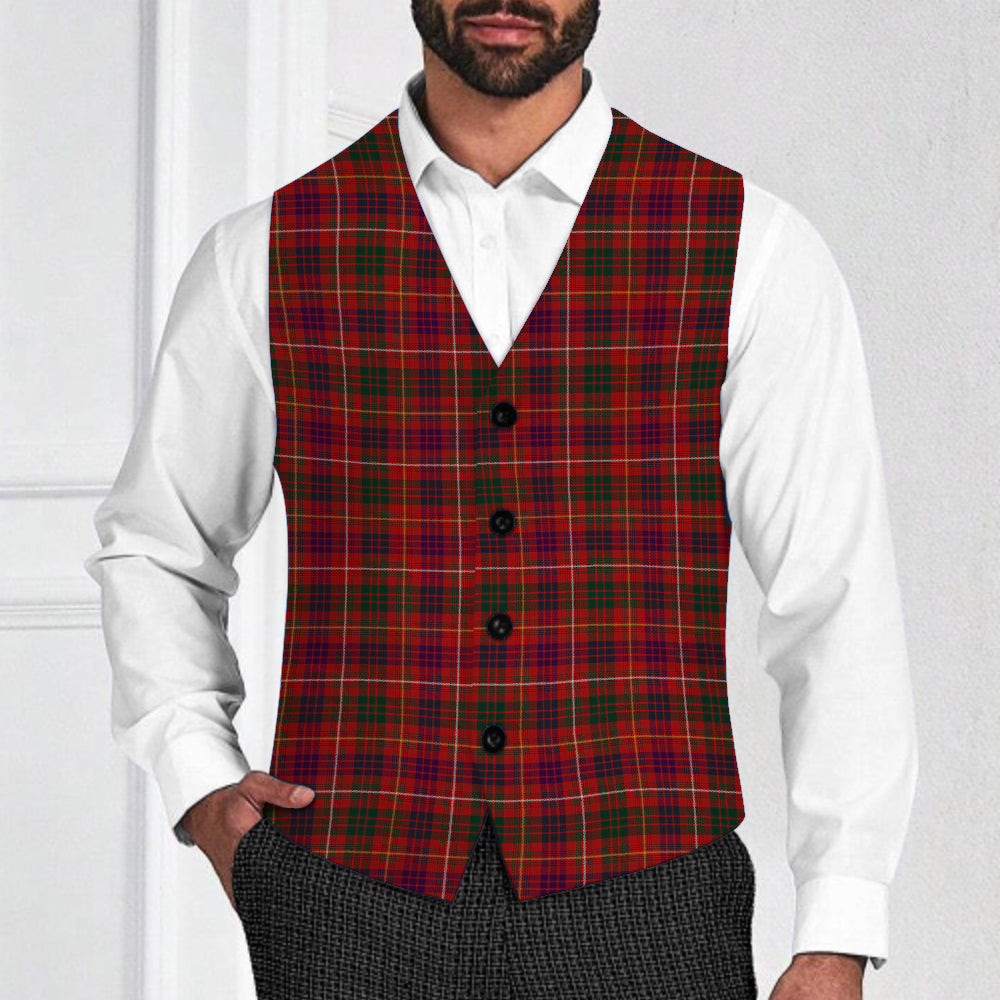 ScotsTee Shop Scottish MacRae of Inverinate Tartan Waistcoat Sleeveless Suit Vest