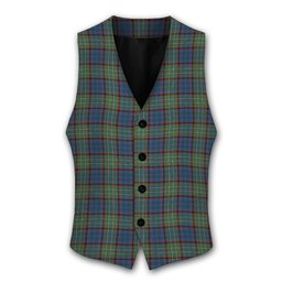 ScotsTee Shop Scottish Nicolson Hunting Ancient Tartan Waistcoat Sleeveless Suit Vest