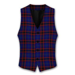 ScotsTee Shop Scottish Home Modern Tartan Waistcoat Sleeveless Suit Vest