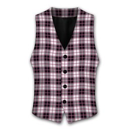 ScotsTee Shop Scottish McPherson Hunting Modern Tartan Waistcoat Sleeveless Suit Vest