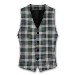 ScotsTee Shop Scottish Pritchard Tartan Waistcoat Sleeveless Suit Vest