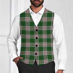 ScotsTee Shop Scottish MacDiarmid Dress Tartan Waistcoat Sleeveless Suit Vest