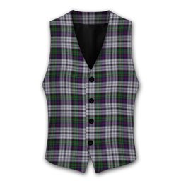 ScotsTee Shop Scottish Malcolm Dress Lochcarron 2005 Tartan Waistcoat Sleeveless Suit Vest
