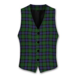 ScotsTee Shop Scottish Ogilvie of Inverarity VS 2 Tartan Waistcoat Sleeveless Suit Vest