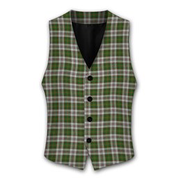 ScotsTee Shop Scottish Hay White Dress Tartan Waistcoat Sleeveless Suit Vest