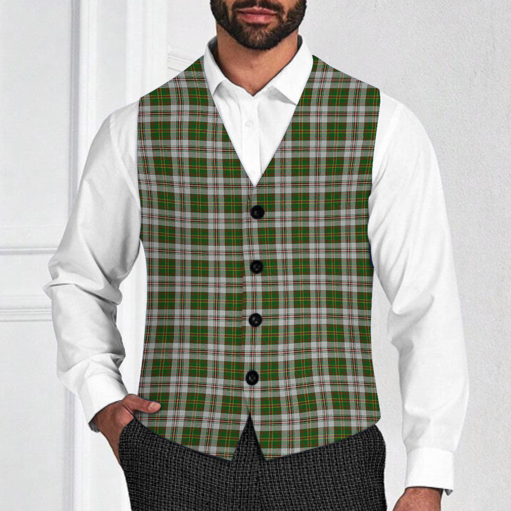 ScotsTee Shop Scottish Hay White Dress Tartan Waistcoat Sleeveless Suit Vest