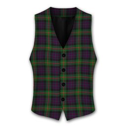 ScotsTee Shop Scottish Paget Tartan Waistcoat Sleeveless Suit Vest