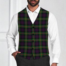 ScotsTee Shop Scottish Paget Tartan Waistcoat Sleeveless Suit Vest