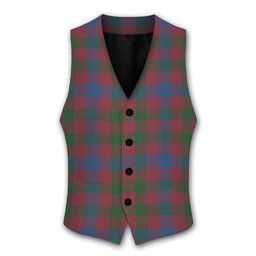 ScotsTee Shop Scottish Laing Artefact Ancient Tartan Waistcoat Sleeveless Suit Vest