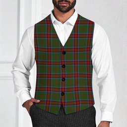 ScotsTee Shop Scottish Grant of Monymusk Tartan Waistcoat Sleeveless Suit Vest