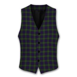 ScotsTee Shop Scottish Newman Tartan Waistcoat Sleeveless Suit Vest