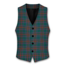 ScotsTee Shop Scottish Shaw of Tordarroch Hunting Modern Tartan Waistcoat Sleeveless Suit Vest