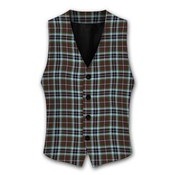 ScotsTee Shop Scottish McThomas Hunting Modern Tartan Waistcoat Sleeveless Suit Vest