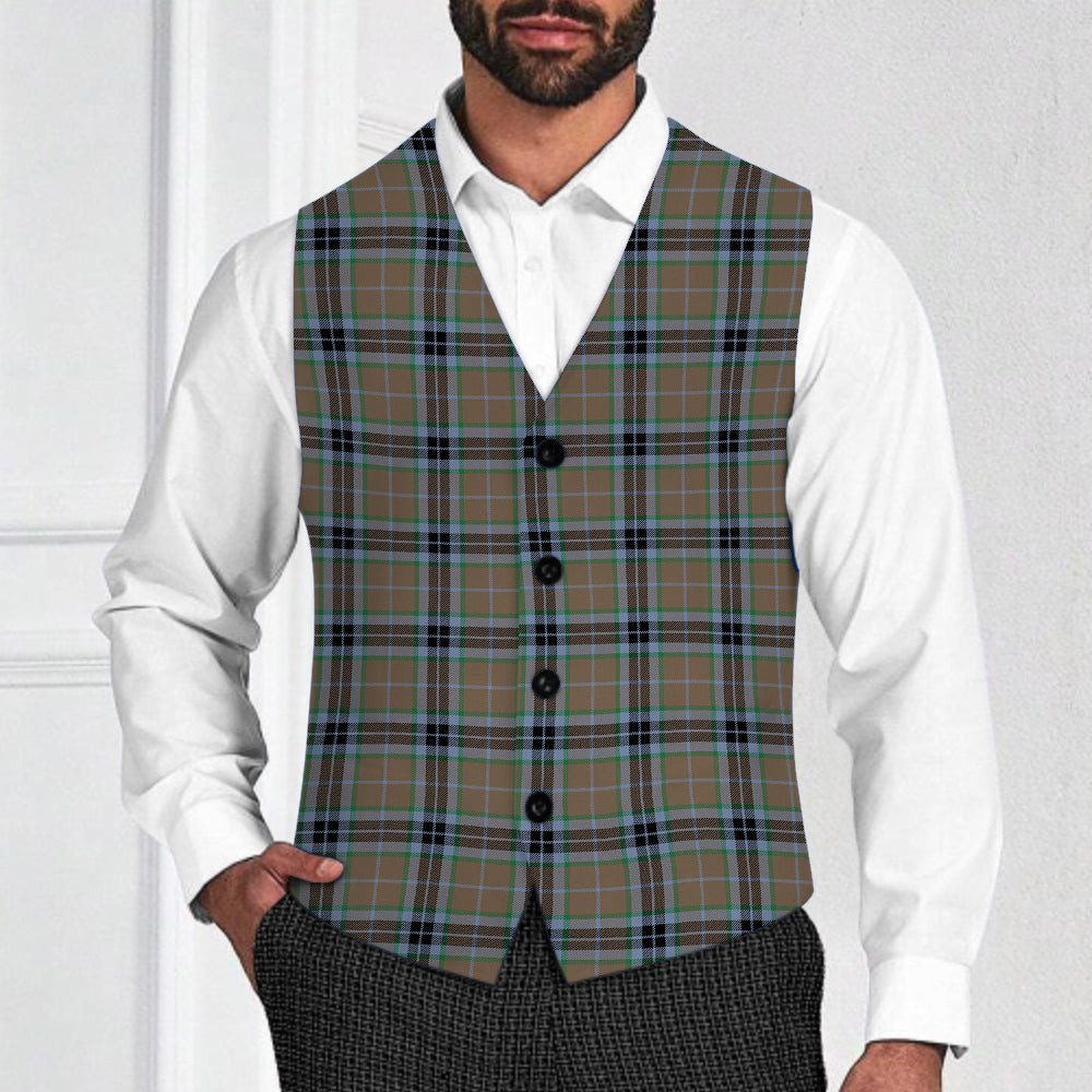ScotsTee Shop Scottish McTavish Hunting Ancient Tartan Waistcoat Sleeveless Suit Vest