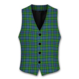 ScotsTee Shop Scottish Hosey Tartan Waistcoat Sleeveless Suit Vest