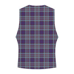 ScotsTee Shop Scottish RCAF Tartan Waistcoat Sleeveless Suit Vest