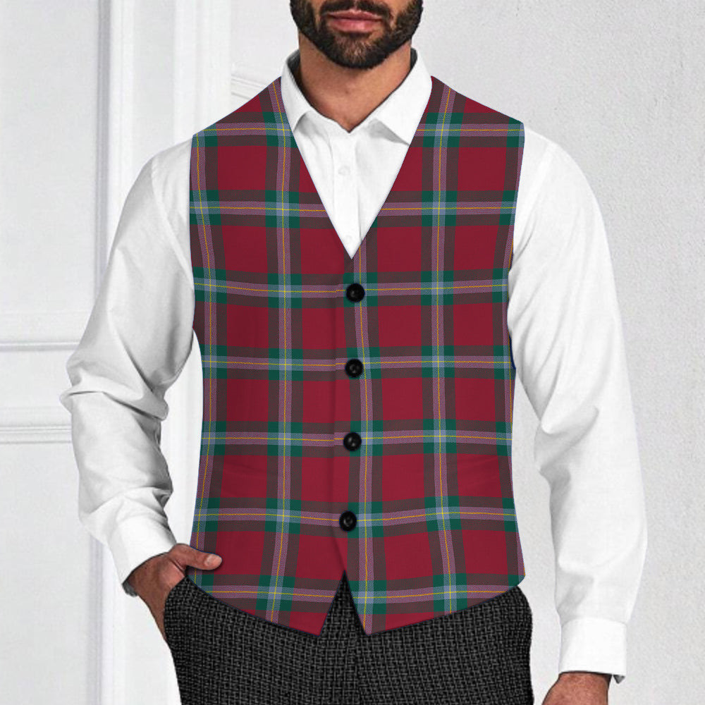 ScotsTee Shop Scottish McLaine of Loch Buie Modern Tartan Waistcoat Sleeveless Suit Vest