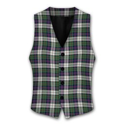 ScotsTee Shop Scottish Malcolm Dress Modern Tartan Waistcoat Sleeveless Suit Vest