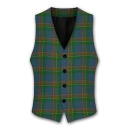 ScotsTee Shop Scottish Yorkland Tartan Waistcoat Sleeveless Suit Vest
