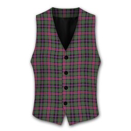 ScotsTee Shop Scottish Graham of Airth Ancient Tartan Waistcoat Sleeveless Suit Vest