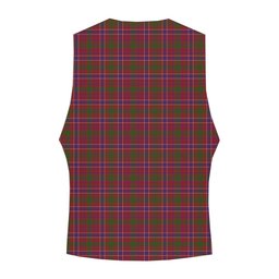 ScotsTee Shop Scottish MacRae Red Tartan Waistcoat Sleeveless Suit Vest