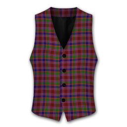ScotsTee Shop Scottish Haughdale Tartan Waistcoat Sleeveless Suit Vest