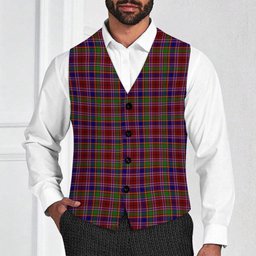 ScotsTee Shop Scottish Haughdale Tartan Waistcoat Sleeveless Suit Vest