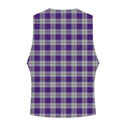 ScotsTee Shop Scottish MacRae Dress Purple 1 Tartan Waistcoat Sleeveless Suit Vest