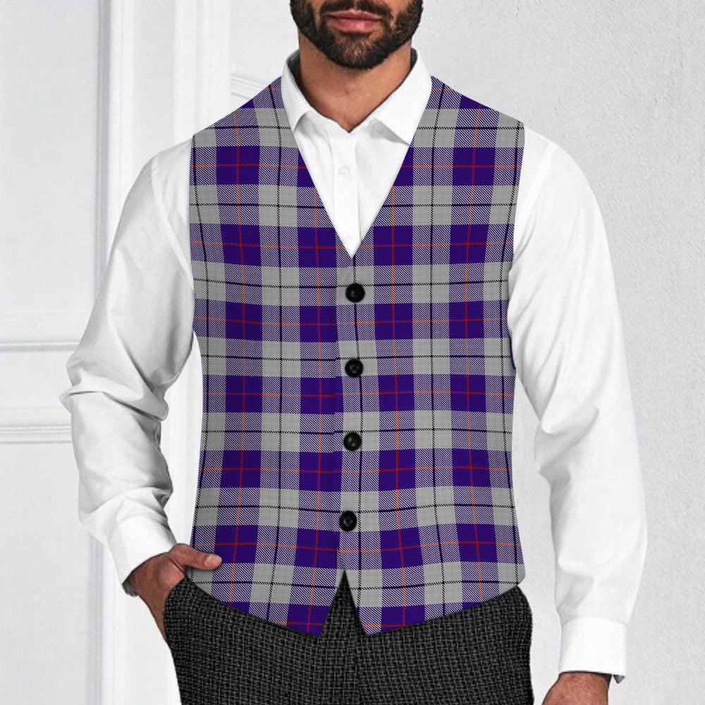 ScotsTee Shop Scottish MacRae Dress Purple 1 Tartan Waistcoat Sleeveless Suit Vest