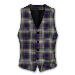 ScotsTee Shop Scottish Highfield Dress Tartan Waistcoat Sleeveless Suit Vest