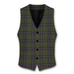 ScotsTee Shop Scottish MacMillan Hunting Modern SC Tartan Waistcoat Sleeveless Suit Vest