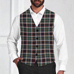 ScotsTee Shop Scottish Innes Dress Tartan Waistcoat Sleeveless Suit Vest