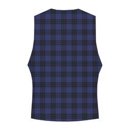 ScotsTee Shop Scottish MacKay Blue #02 Tartan Waistcoat Sleeveless Suit Vest