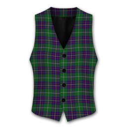 ScotsTee Shop Scottish Inglis Tartan Waistcoat Sleeveless Suit Vest