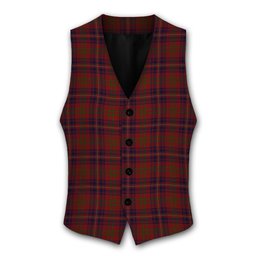 ScotsTee Shop Scottish Walker Tartan Waistcoat Sleeveless Suit Vest