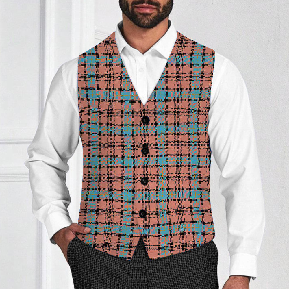 ScotsTee Shop Scottish Hannay Dress Ancient Tartan Waistcoat Sleeveless Suit Vest