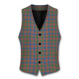 ScotsTee Shop Scottish MacIntyre Ancient Tartan Waistcoat Sleeveless Suit Vest