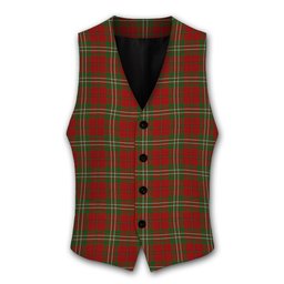 ScotsTee Shop Scottish Scott Tartan Waistcoat Sleeveless Suit Vest