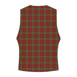 ScotsTee Shop Scottish Scott Tartan Waistcoat Sleeveless Suit Vest