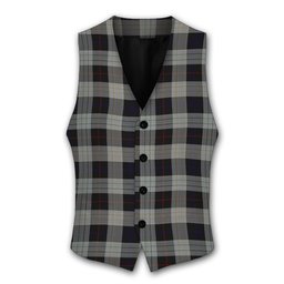 ScotsTee Shop Scottish Kinnieson Tartan Waistcoat Sleeveless Suit Vest