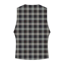 ScotsTee Shop Scottish Kinnieson Tartan Waistcoat Sleeveless Suit Vest