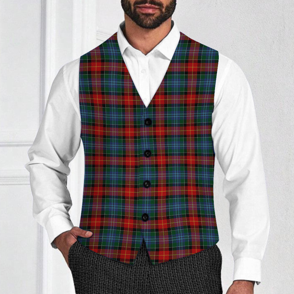 ScotsTee Shop Scottish Teall of Teallach Tartan Waistcoat Sleeveless Suit Vest